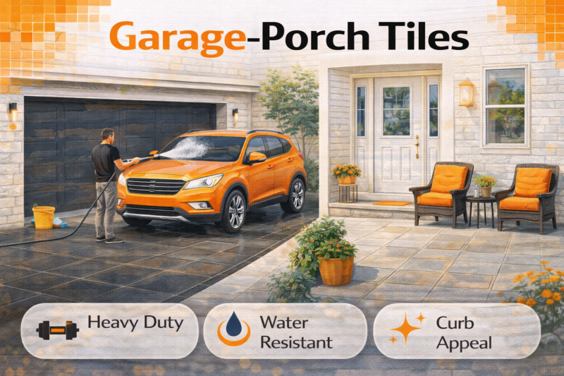 Garage-Porch Tiles