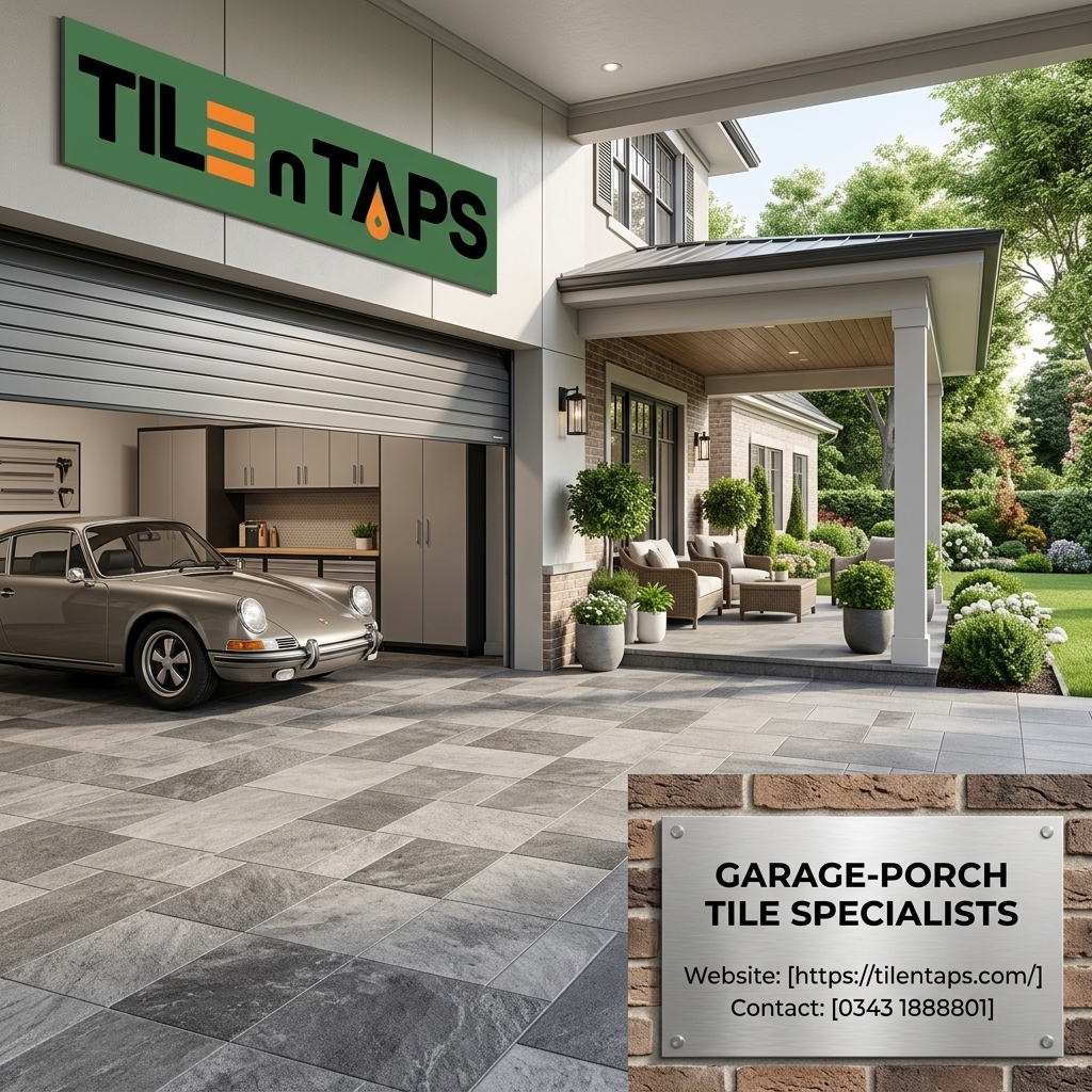 Garage-Porch Tiles | Durable and Stylish Tile Solutions for Outdoor Spaces