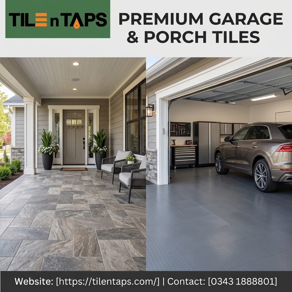 Garage-Porch Tiles | Durable and Stylish Tile Solutions for Outdoor Spaces