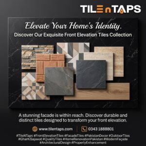 Front Elevation Tiles in Islamabad, Pakistan | Stylish Exterior Solutions for Modern Buildings
