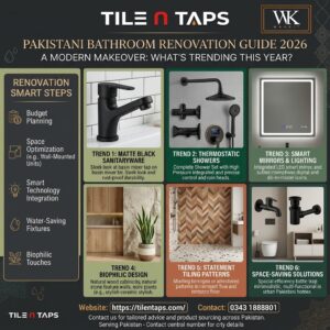 Bathroom Renovation Guide for Pakistani Homes 2026: Smart Steps for a Modern Makeover