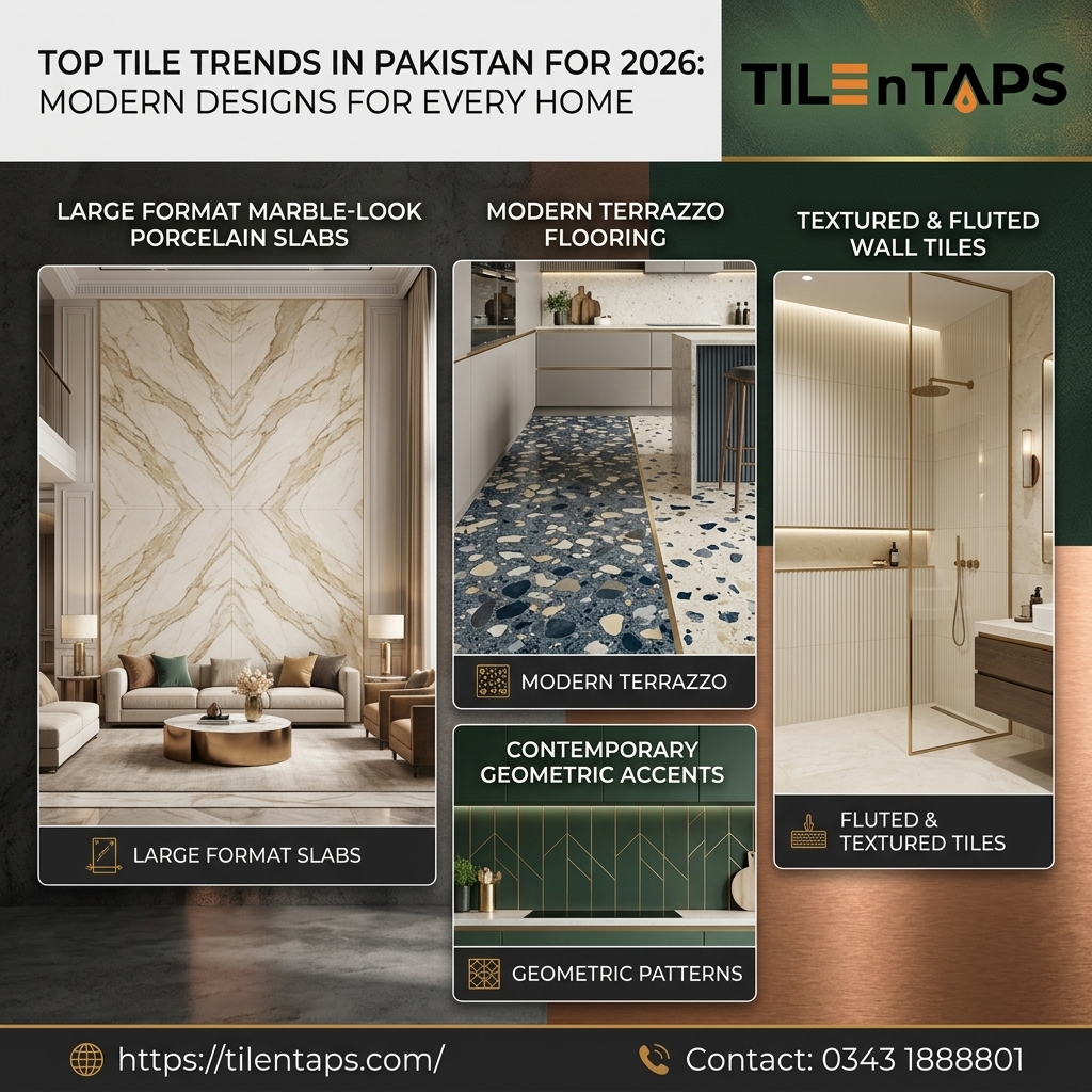Top Tile Trends in Pakistan for 2026: Modern Designs for Every Home