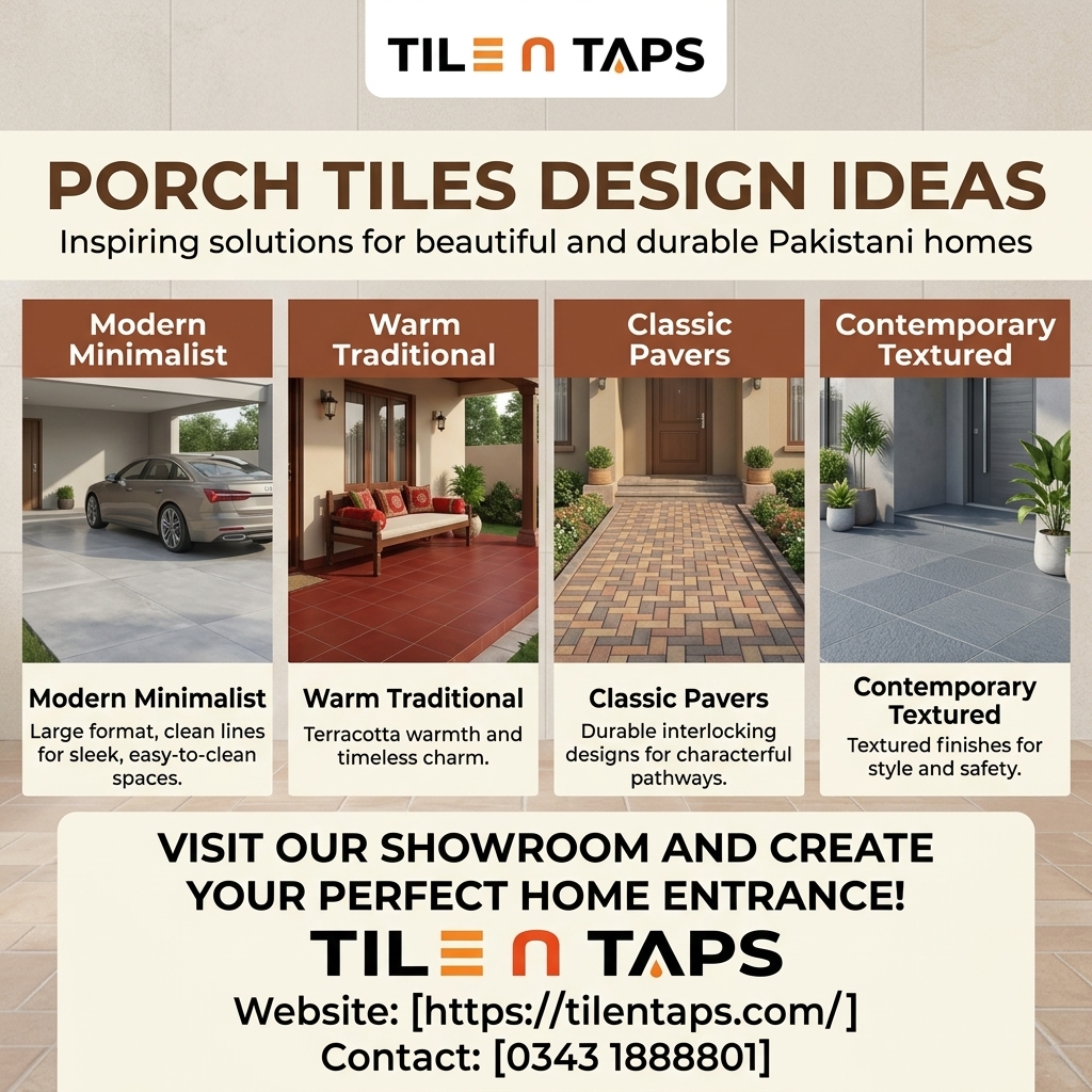 Porch Tiles in Pakistan: Stylish and Durable Ideas for Modern Homes