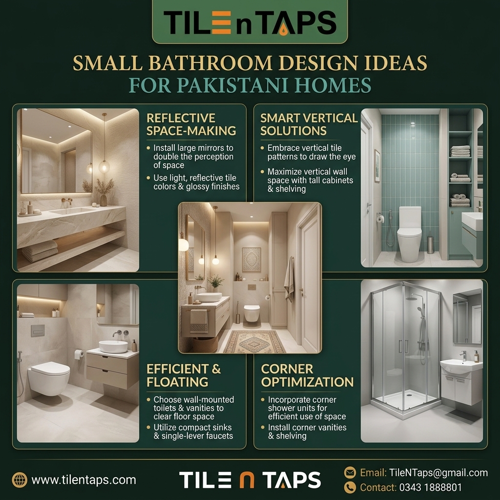 Small Bathroom Design Ideas for Pakistani Homes